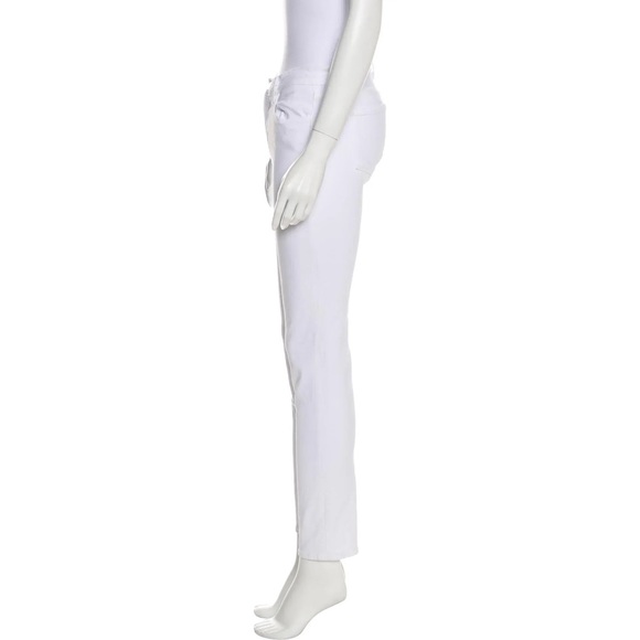 J Brand white mid-rise skinny jeans 27 - Picture 2 of 7